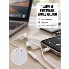 Cm Store Yüksek Ses Kaliteli Mikrofonlu Kablolu Kulak Içi Kulaklık Yeni Nesil