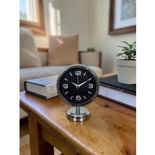 ForWhat Büro Ev Ofis Hediyesi Için 20X25CM Krom Metal Imperial Masa Saati