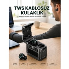Cm Store Ergonomik Tasarımlı Bluetooth Kulaklık | Suya Dayanıklı | Dokunmatik Kontrollü Yeni Nesil
