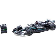 BYZM Eco Lounge 1/64 Mercedes-Amg F1 W14 E Performance Spanish Grand Prix Tyre Testing 2023 Mick Schumacher