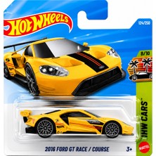 Hot Wheels 2016 Ford Gt Race / Course - Jjm0 - Treasure Hunt (Th)