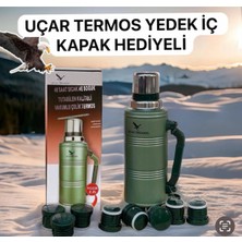 Paslanmaz Çelik 2.2 Litre 48 Saat Yalıtımlı Yeşil Çay Termosu Kutusuz - Spor & Outdoor