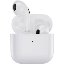 Mutlu Müşteri Mini Kablosuz Kulaklık - Bluetooth 5.0, Dokunmatik Kontrol ve Suya Dayanıklı Beyaz Tasarım
