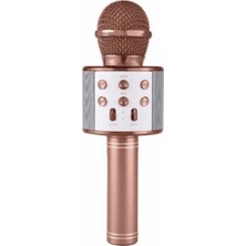 Eco Lounge Bluetooth Bağlantılı Pembe Karaoke Mikrofon Kablosuz Hoparlörlü Garantisiz - Elektronik