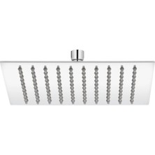 Empressco 20X20 cm Paslanmaz Kare Ultra Ince Tepe Duş Başlığı Inox