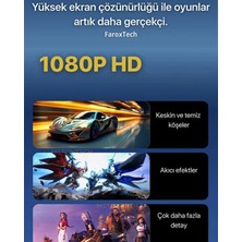 Dunai Çift Kollu Kablosuz Oyun Konsolu, 53 Emülatör Desteği ile Tak Çalıştır Özellikli