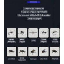 Elektrikli Sivrisinek Öldürücü Makine 2li Gece Lambalı 43 Watt 150M2 Kapsama Alanı