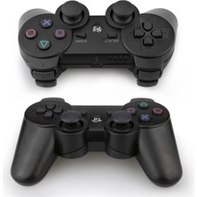Playstation 3 Uyumlu Siyah Bluetooth Joystick, Kablosuz Bağlantı, 2 Yıl Garantili
