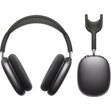 Nuveden Ieg Kulak Üstü Kablosuz Bluetooth Kulaklık, Aktif Gürültü Önleme ve Mikrofon Özellikli Beyaz