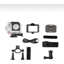 Eco Lounge Su Geçirmez Aksiyon Kamerası 1080P Full Hd Çözünürlük ve 2.0" LCD Ekran ile Spor Aktiviteleri Için