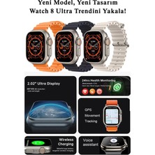 Motto Ticaret Kordon Kilitli Vidalı Gri Akıllı Saat, 49MM Kasa, 2.08 Inç Ekran, Nabız ve Uyku Takibi Özelli