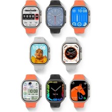 Motto Ticaret Beyaz 49 mm Akıllı Saat, Gps ve Nfc Özellikli, Sesli Görüşme ve Uyku Takibi Fonksiyonlu