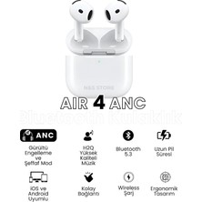 Eco Lounge Aktif Gürültü Önlemeli (Anc) Tws Bluetooth Kulaklık, Şeffaf Mod ve Dokunmatik Kontrol