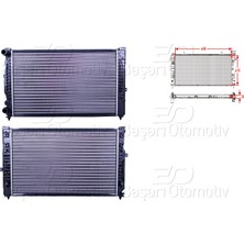 Su Radyatoru Mekanık mt 630X415 mm Vw Passat Audı A4 A6 Skoda Superb 1.6 1.8 1.8 T1.9 Tdı 2.0 2.3 2.4 2.6 2.8 97 > Autolux 1113039-22 T1