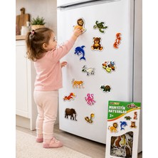 Arlina Home Kids Eğitici Manyetik Hayvanlarım