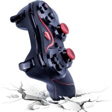 Gamepad Bluetooth Bağlantılı Siyah Kablosuz Joystick Pc Uyumlu Telefon Tutuculu - Elektronik