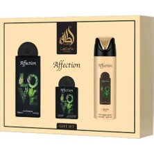 Lattafa Pride Affection Edp 100 ml + Edp 20 ml +  Deodorant 200 ml Unisex Parfüm Seti