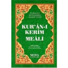 TeknoKapsül Seda Yayınları Kuranı Kerim Meali, Elmalılı Muhammed Hamdi Yazır, Mushafsız/metinsiz, 14X20 Cm, Kod 155 Seda