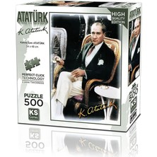 Ks Games Kahve Içen Atatürk Puzzle 500 Parça