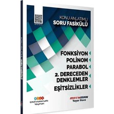 TeknoKapsül Etkili Matematik Yayınları Ayt Matematik Fonksiyon Polinom Parabol 2. Dereceden Denklemler ve Eşitsizlik Konu Anlatımlı Soru...
