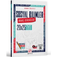 TeknoKapsül Alan Yayınları Alan 2025 Tyt Sosyal Bilimler Konu Özetli 20 x 25 Branş Denemeleri 6 Kolay 8 Orta 6 Zor