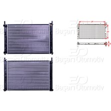 Su Radyatoru Mekanık mt 499X349X22 mm Ford Fıesta 5 1.3 1.4 Tdcı 01 > Autolux 3113025-22 T1