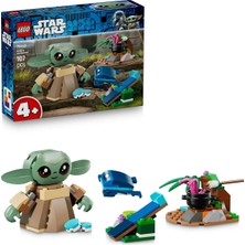 TeknoKapsül LEGO ® Star Wars: The Mandalorian™ Grogu’nun Yuvası 75443- 4+ Yaratıcı Oyuncak Yapım Seti (107 Parça)