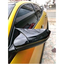 Empressco Honda Civic Uyumlu Fc5 Fk7 Batman Yarasa Ayna Kapağı 2016 Sonrası Piano Black
