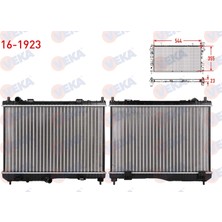 Su Radyatoru Mekanık Ford Fıesta Vıı 1.4 M-T Ac+/- 2012- Veka 16-1923 T1