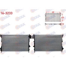Su Radyatoru Mekanık Opel Vectra C 1.6 16V M-T 2002-2008 Veka 16-3233 T1