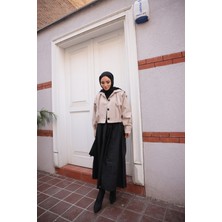 Bwest Bomber Ceket - Bej