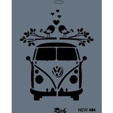 Mey İthalat Mey Ithalat® Rich New Seri N-404 Stencil 35X25 cm