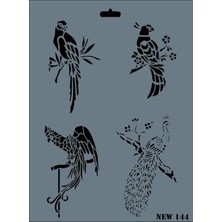 Mey İthalat Mey Ithalat® Rich New Seri N-144 Stencil 35X25 cm
