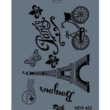 Mey İthalat Mey Ithalat® Rich New Seri N-452 Stencil 35X25 cm