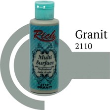 Mey İthalat Mey Ithalat® Rich Multi Surface 2110 Granit Akrilik Boya 120 cc