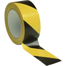 Mey İthalat Mey Ithalat® Yer Işaretleme Bandı Sarı Siyah 50 mm 30 Metre
