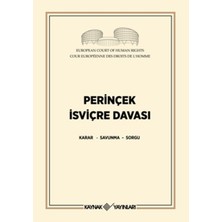 Binbir Göz Kitap Perinçek Isviçre Davası  Karar - Savunma - Sorgu