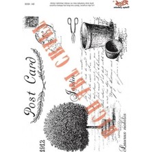 Mey İthalat Mey Ithalat® Rich 1300 Vintage Kolay Transfer 23X33 cm