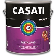 Mey İthalat Mey Ithalat® Casati Metalpas Pas Önleyici Boya Altın 0,75 Litre
