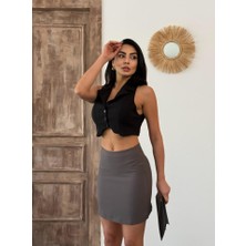 De'charme Kalem Mini Etek