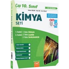 TeknoKapsül Çap Yayınları Çap Yayınları 10. Sınıf Kimya Seti