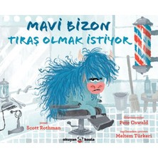 Okuyan Koala Mavi Bizon Tıraş Olmak Istiyor