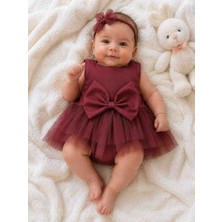 Bordo Tüllü Ramper