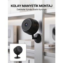 tp Mini Wi-Fi Güvenlik Kamerası A9 Hd Görüntü Hareket Algılama ve Uzaktan Canlı Izleme - Lisinya