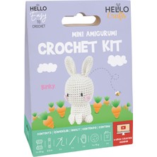 Tuva Hello Mini Amigurumi Crochet Kit Binky HCX107