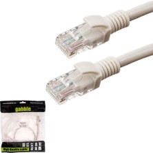 Gabble GAB-C6001 1 mt Cat 6 Patch Kablo Gri