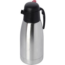 tp Buğz Çelik Termos 2 Litre Gri Renk 6 Saat Yalıtım Süresi ile Kamp ve Mutfak Kullanımı Için