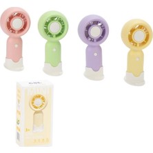 Csl F2 Şarjlı Mini Fan Yeşil