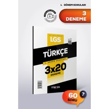 TeknoKapsül Marka Yayınları Lgs Türkçe 1. Dönem Konuları 3 Deneme 2027