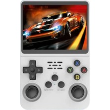 Eco Lounge Taşınabilir Retro Oyun Konsolu Linux Sistemi 64GB Beyaz Bluetooth Destekli Video Oyunu